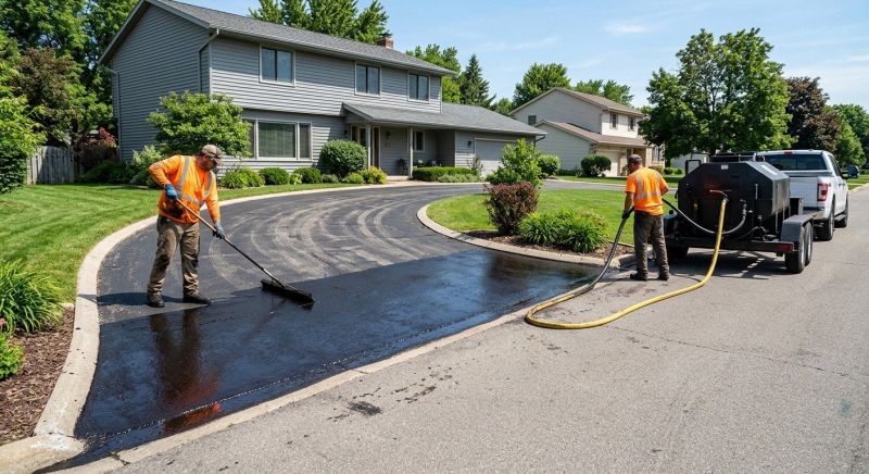 Asphalt Recoating in Denver, CO
