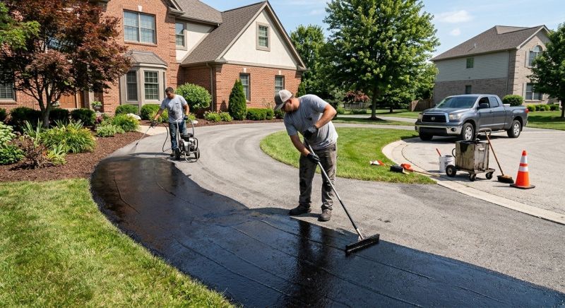 Blacktop Sealcoating in Columbus, OH