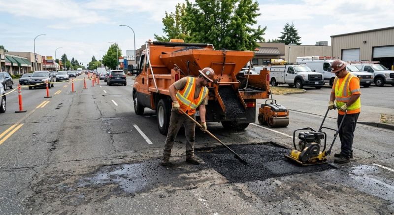 Commercial Pothole Repair in Bluffton, SC