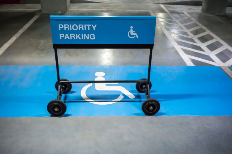 Disability Parking Marking in Lawrenceville, GA