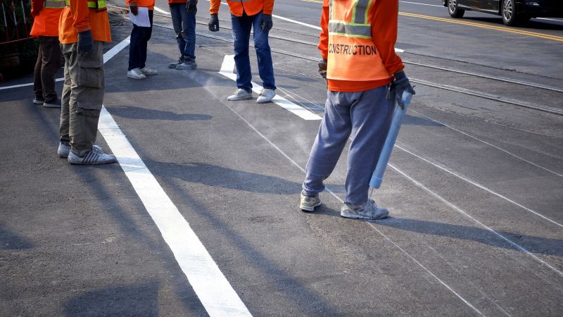 Fire Lane Marking in Roswell, GA