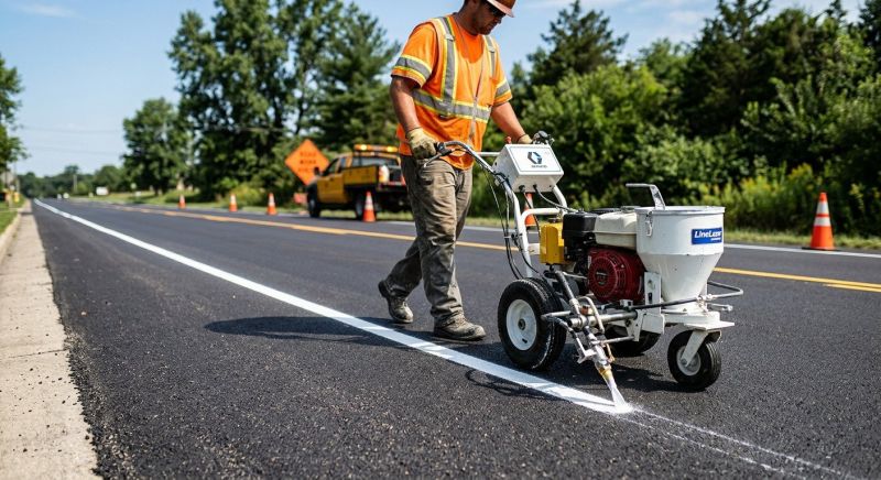 Line Striping Service in Suwanee, GA