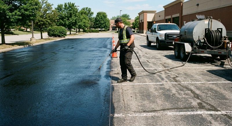 Lot Sealcoating in Columbus, OH