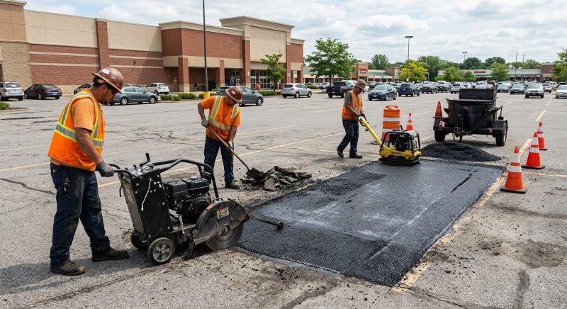 Parking Lot Repair in Bluffton, SC