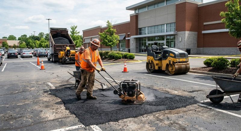 Parking Lot Repair in Los Angeles, CA