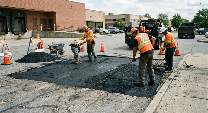 Parking Lot Repair in Palm Springs, CA